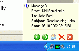 E-mail Informer Screenshot